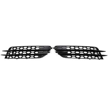 2012-2015 Audi Front Bumper Down Grille Honeycomb Style Non S Line Fog Light Grilles For Audi A6 S6 C7