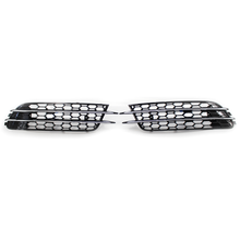 2012-2015 Audi Front Bumper Down Grille Honeycomb Style Non S Line Fog Light Grilles For Audi A6 S6 C7