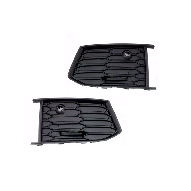 2019-2022 Audi Front Bumper Down Grille Honeycomb Style S Line Fog Light Grilles For Audi A6 S6 C8