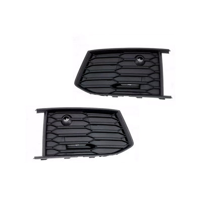 2019-2022 Audi Front Bumper Down Grille Honeycomb Style S Line Fog Light Grilles For Audi A6 S6 C8