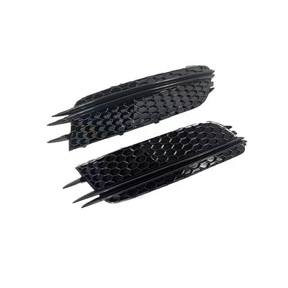 2012-2015 Audi Front Bumper Down Grille Honeycomb Style Non S Line Fog Light Grilles For Audi A6 S6 C7