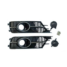 2016-2018 Audi Front Bumper Down Grille Honeycomb Style Non S Line Fog Light Grilles For Audi A6 S6 C7.5