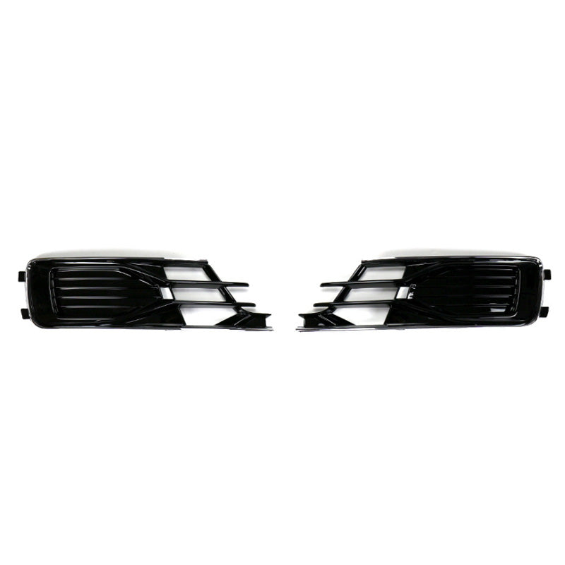2016-2018 Audi Front Bumper Down Grille Honeycomb Style Non S Line Fog Light Grilles For Audi A6 S6 C7.5