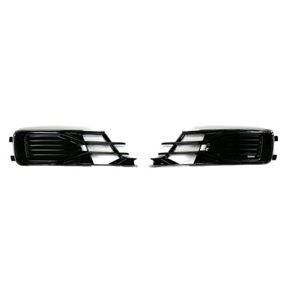 2016-2018 Audi Front Bumper Down Grille Honeycomb Style Non S Line Fog Light Grilles For Audi A6 S6 C7.5