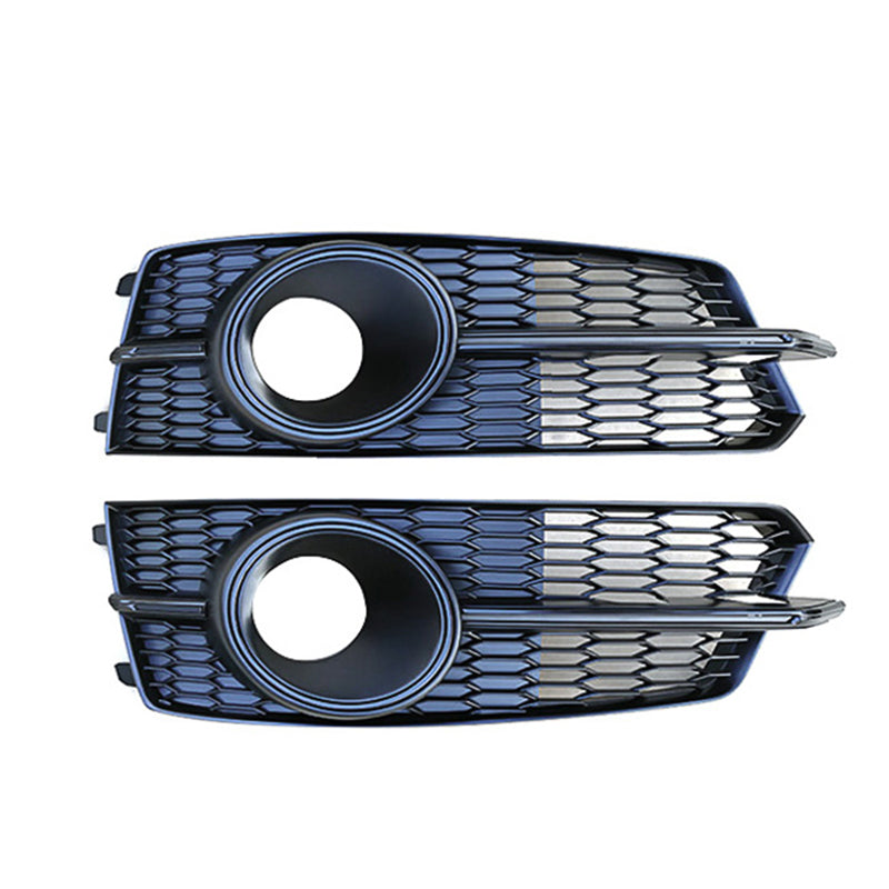 2016-2018 Audi Front Bumper Down Grille Honeycomb Style S Line Fog Light Grilles For Audi A6 S6 C7.5