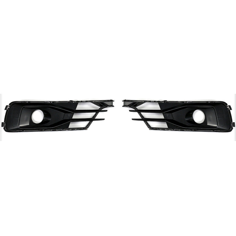 2016-2018 Audi Front Bumper Down Grille Honeycomb Style Non S Line Fog Light Grilles For Audi A6 S6 C7.5