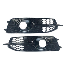 2012-2015 Audi Front Bumper Down Grille Honeycomb Style S Line Fog Light Grilles For Audi A6 S6 C7