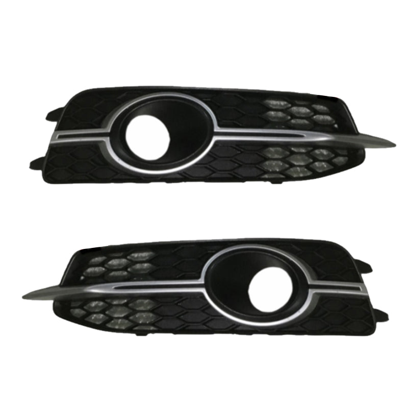 2012-2015 Audi Front Bumper Down Grille Honeycomb Style S Line Fog Light Grilles For Audi A6 S6 C7