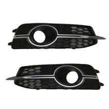 2012-2015 Audi Front Bumper Down Grille Honeycomb Style S Line Fog Light Grilles For Audi A6 S6 C7