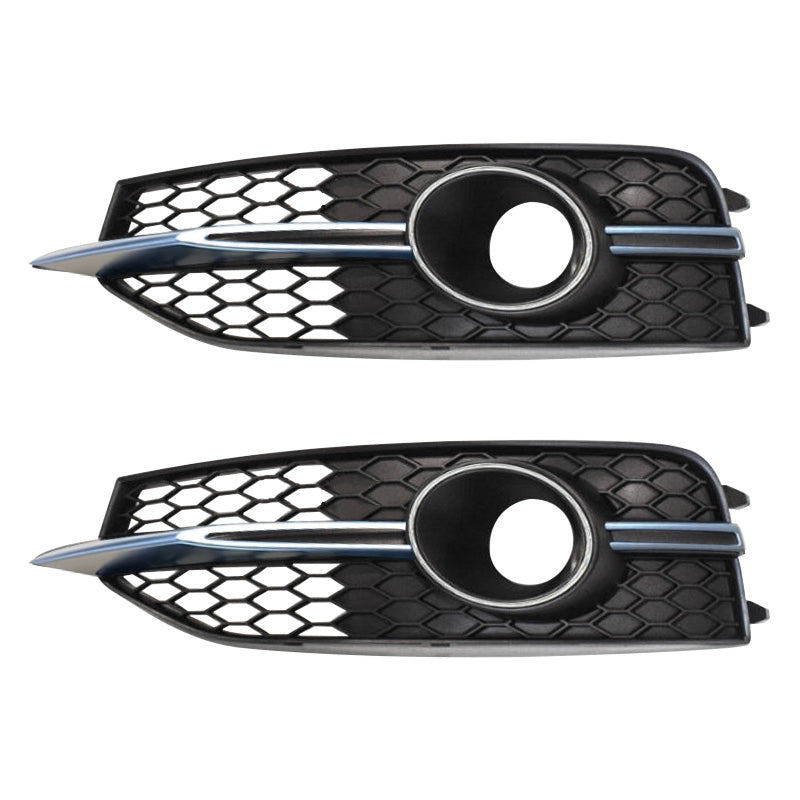 2009-2015 Audi Front Bumper Down Grille Honeycomb Style S line Fog Light Grilles For Audi A7 S7 C7