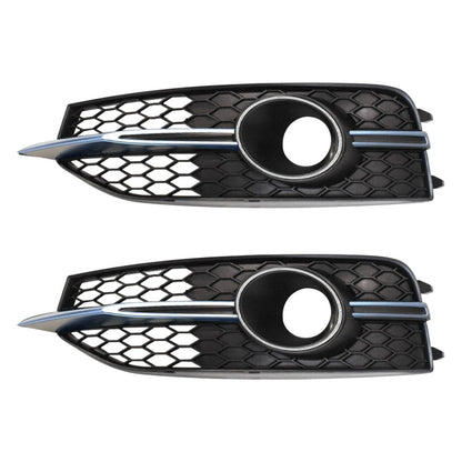 2009-2015 Audi Front Bumper Down Grille Honeycomb Style S line Fog Light Grilles For Audi A7 S7 C7