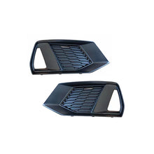 2019-2025 Audi Front Bumper Down Grille Honeycomb Style Fog Light Grilles For Audi A7 S7 C8