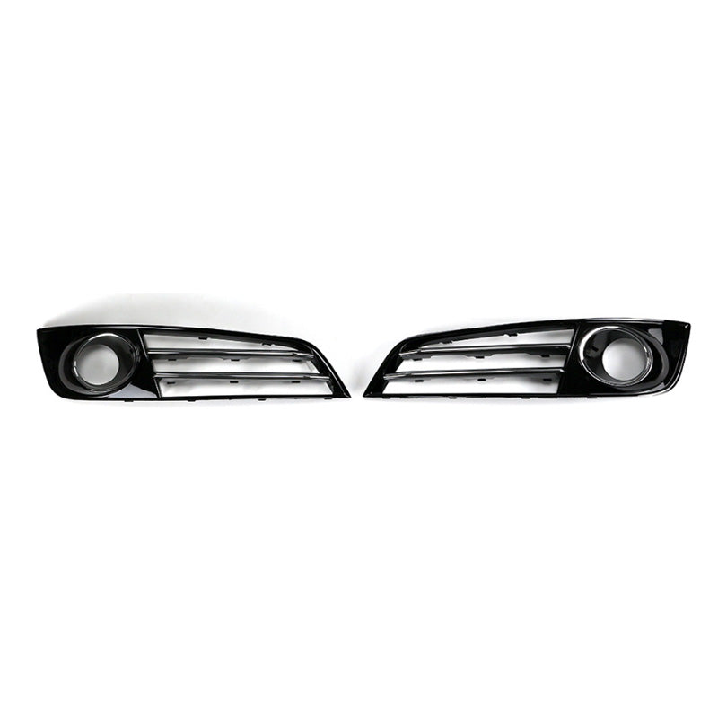 2011-2014 Audi Front Bumper Down Grille Honeycomb Style Fog Light Grilles For Audi A8 S8 D4