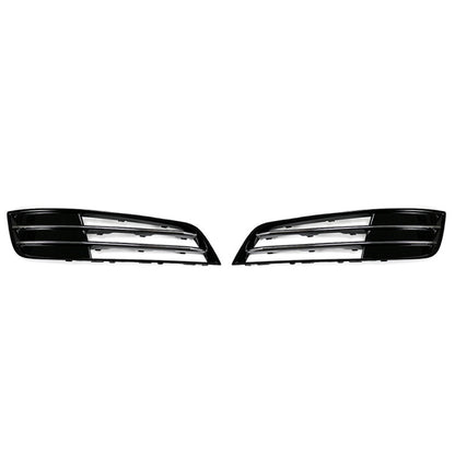 2011-2014 Audi Front Bumper Down Grille Honeycomb Style Fog Light Grilles For Audi A8 S8 D4