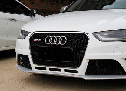 2013-2016 Audi RS4 Honeycomb Front Grille For Audi A4 S4 B8.5