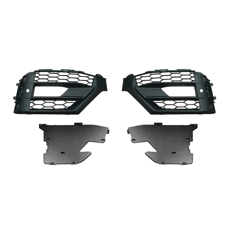 2018-2020 Audi Front Bumper Down Grille Honeycomb Style Fog Light Grilles For Audi Q2 SQ2 J11