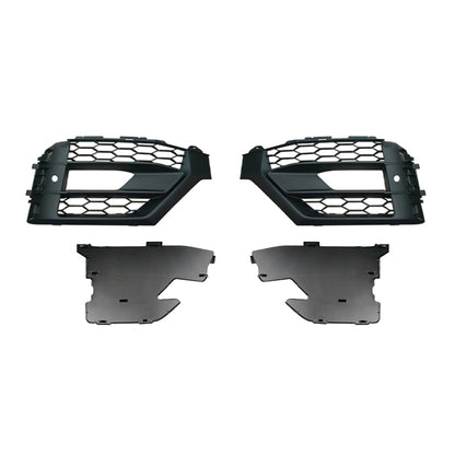 2018-2020 Audi Front Bumper Down Grille Honeycomb Style Fog Light Grilles For Audi Q2 SQ2 J11