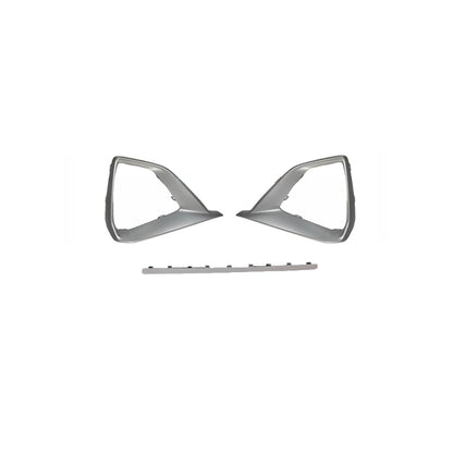 2021-2023 Audi Front Bumper Down Grille Honeycomb Style Fog Light Grilles For Audi Q2 SQ2 AU21