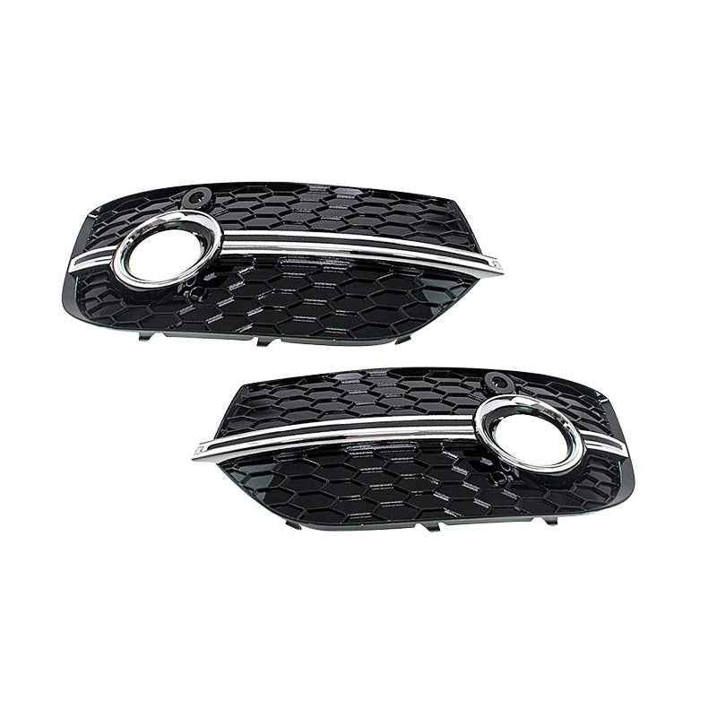 2013-2015 Audi Front Bumper Down Grille Honeycomb Style Fog Light Grilles For Audi Q3 SQ3 8U