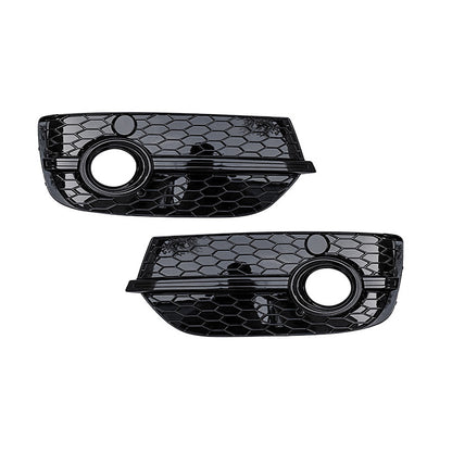 2013-2015 Audi Front Bumper Down Grille Honeycomb Style Fog Light Grilles For Audi Q3 SQ3 8U