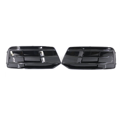 2019-2021 Audi Front Bumper Down Grille Honeycomb Style Non S Line Fog Light Grilles For Audi Q5 SQ5 B9