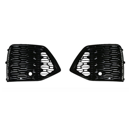 2022-2025 Audi Front Bumper Down Grille Honeycomb Style S Line Fog Light Grilles For Audi Q5 SQ5 B9.5