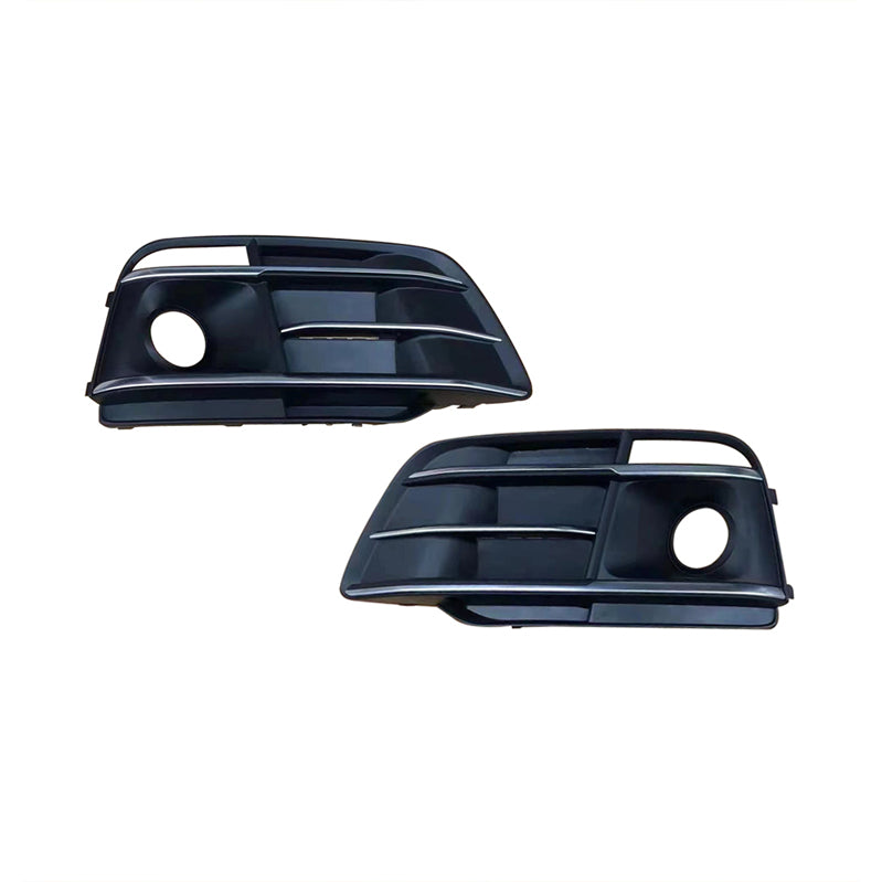 2019-2021 Audi Front Bumper Down Grille Honeycomb Style S Line Fog Light Grilles For Audi Q5 SQ5 B9
