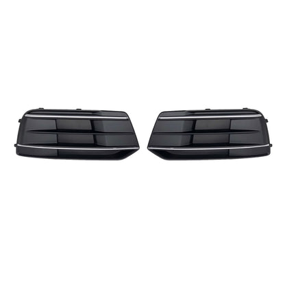 2019-2021 Audi Front Bumper Down Grille Honeycomb Style Non S Line Fog Light Grilles For Audi Q5 SQ5 B9