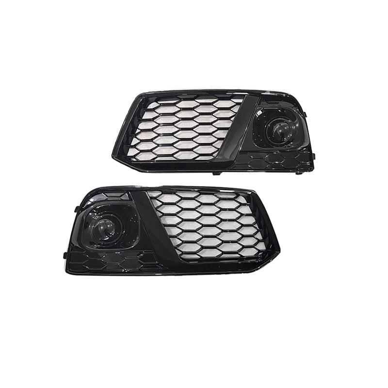 2019-2021 Audi Front Bumper Down Grille Honeycomb Style Non S Line Fog Light Grilles For Audi Q5 SQ5 B9