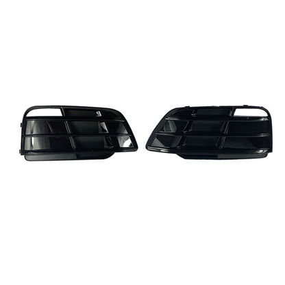 2019-2021 Audi Front Bumper Down Grille Honeycomb Style S Line Fog Light Grilles For Audi Q5 SQ5 B9