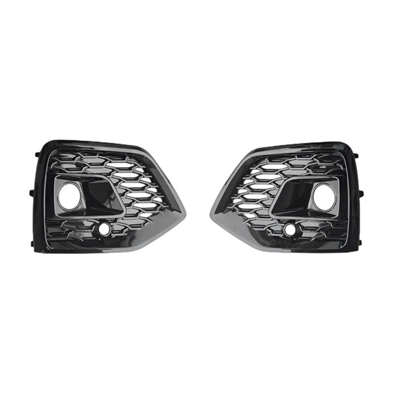 2022-2025 Audi Front Bumper Down Grille Honeycomb Style S Line Fog Light Grilles For Audi Q5 SQ5 B9.5
