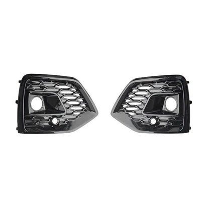 2022-2025 Audi Front Bumper Down Grille Honeycomb Style S Line Fog Light Grilles For Audi Q5 SQ5 B9.5