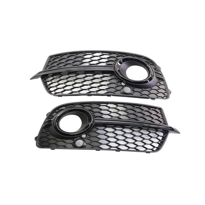 2013-2018 Audi Front Bumper Down Grille Honeycomb Style S Line Fog Light Grilles For Audi Q5 SQ5 8R.5/B8.5
