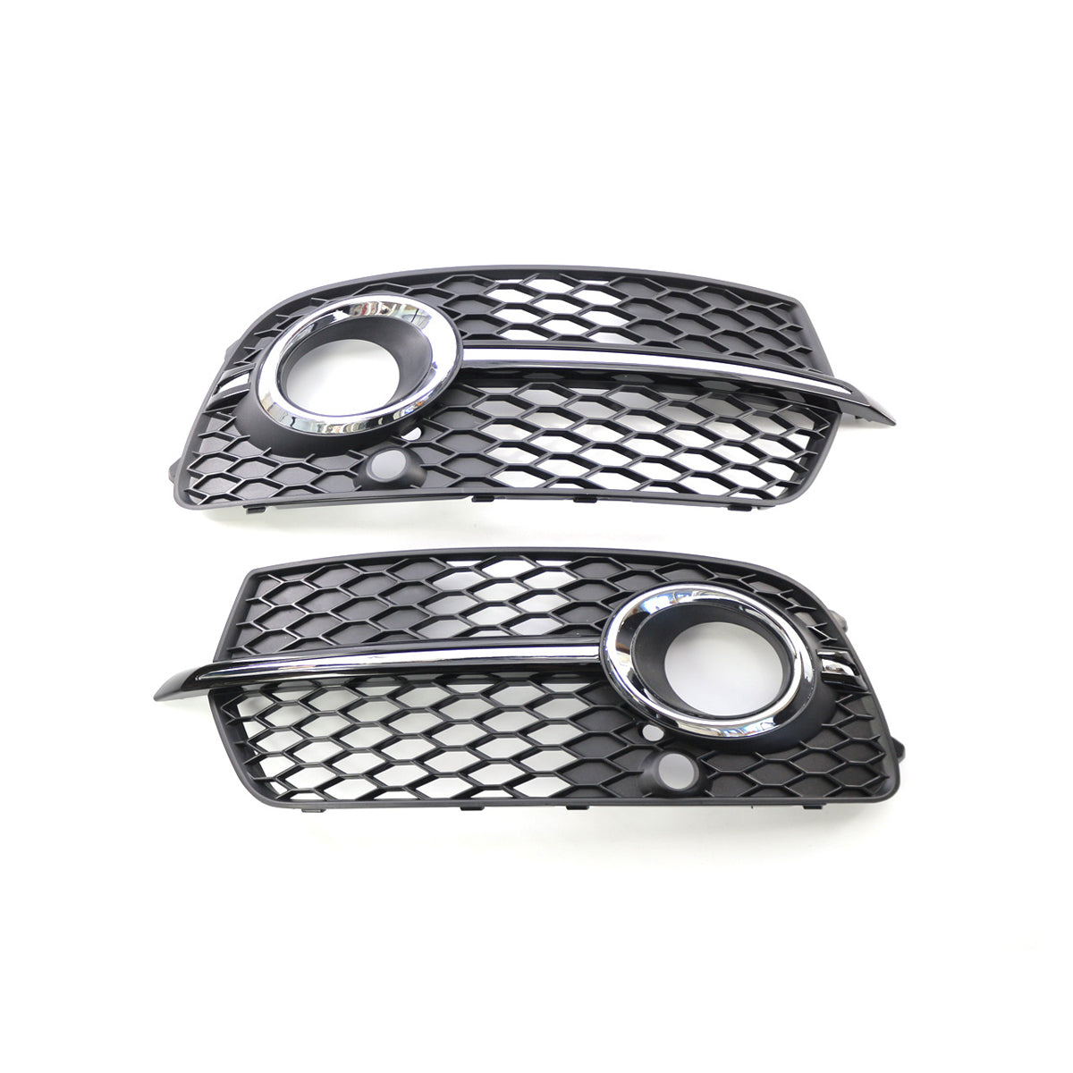2013-2018 Audi Front Bumper Down Grille Honeycomb Style S Line Fog Light Grilles For Audi Q5 SQ5 8R.5/B8.5