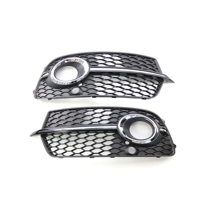 2013-2018 Audi Front Bumper Down Grille Honeycomb Style S Line Fog Light Grilles For Audi Q5 SQ5 8R.5/B8.5