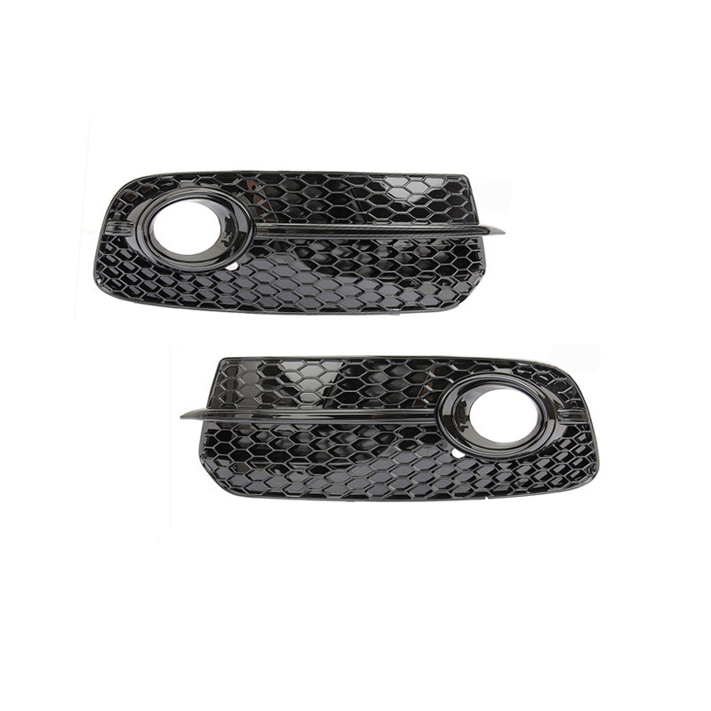 2013-2018 Audi Front Bumper Down Grille Honeycomb Style Non S Line Fog Light Grilles For Audi Q5 SQ5 8R.5/B8.5