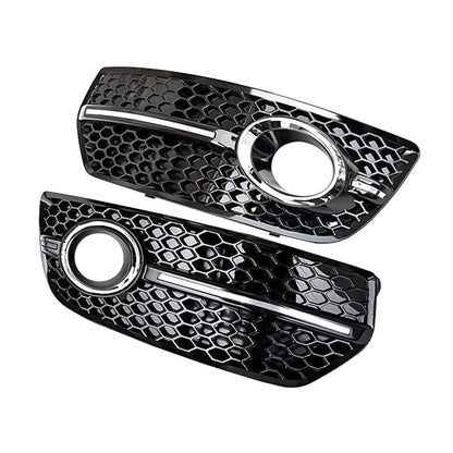 2009-2012 Audi Front Bumper Down Grille Honeycomb Style Non S line Fog Light Grilles For Audi Q5 SQ5 8R/B8