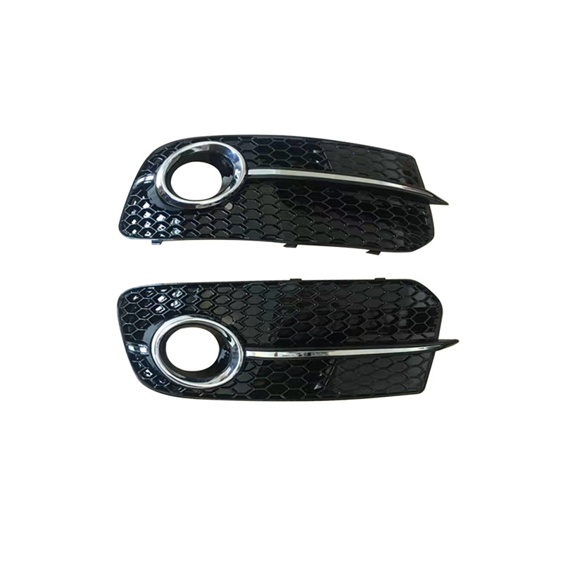 2013-2018 Audi Front Bumper Down Grille Honeycomb Style Non S Line Fog Light Grilles For Audi Q5 SQ5 8R.5/B8.5