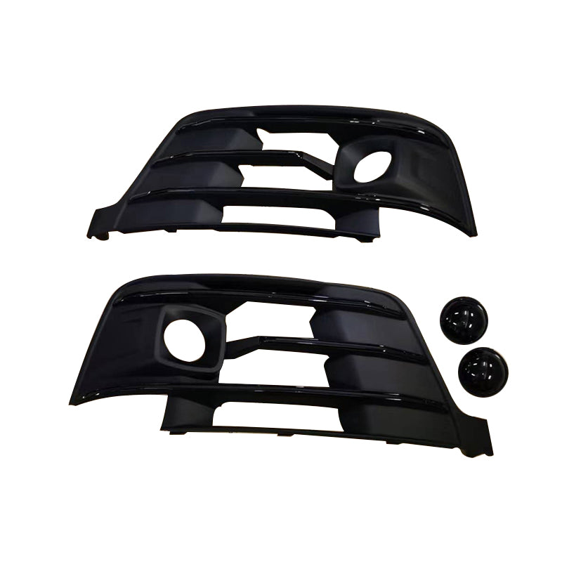 2016-2019 Audi Front Bumper Down Grille Honeycomb Style Fog Light Grilles For Audi Q7 SQ7 4M