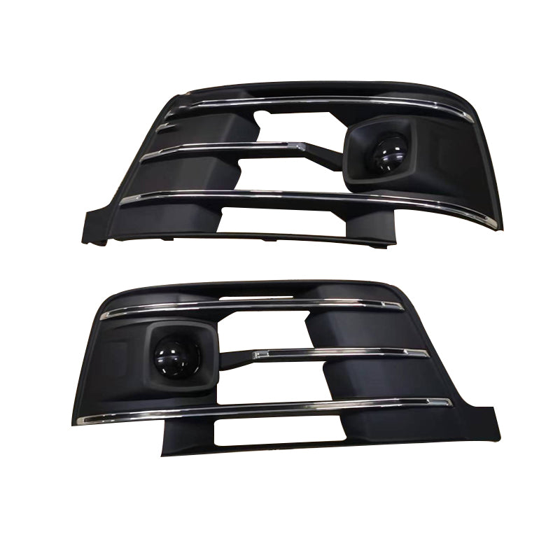 2016-2019 Audi Front Bumper Down Grille Honeycomb Style Fog Light Grilles For Audi Q7 SQ7 4M