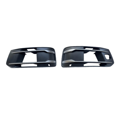 2016-2019 Audi Front Bumper Down Grille Honeycomb Style Fog Light Grilles For Audi Q7 SQ7 4M
