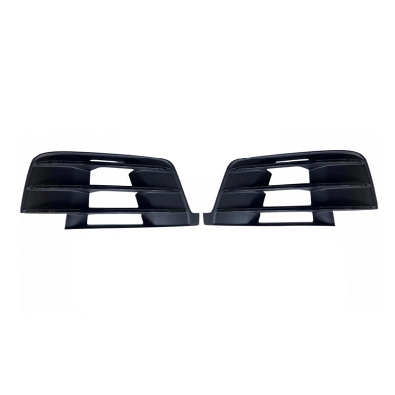2016-2019 Audi Front Bumper Down Grille Honeycomb Style Fog Light Grilles For Audi Q7 SQ7 4M