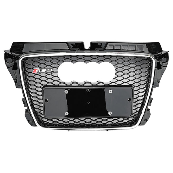 2008-2012 Audi RS3 Style Honeycomb Front Grille For Audi A3 S3 8P.5 8PA