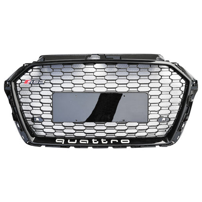 2017-2019 Audi RS3 Honeycomb Grille For Audi A3 S3 8V.5