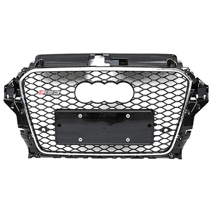 2013-2016 Audi RS3 Honeycomb Grille For Audi A3 S3 8V