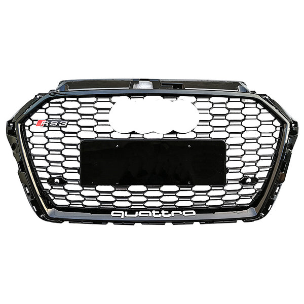 2017-2019 Audi RS3 Honeycomb Grille For Audi A3 S3 8V.5