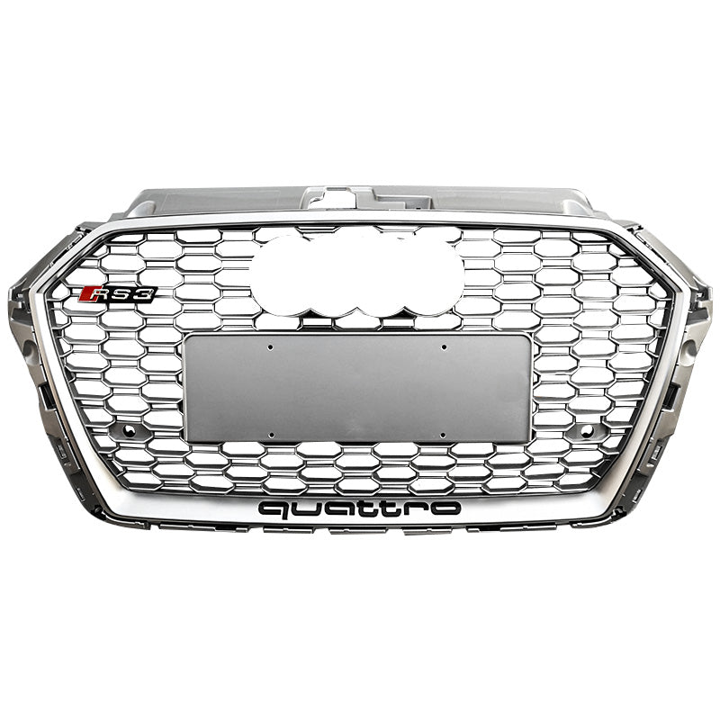 2017-2019 Audi RS3 Honeycomb Grille For Audi A3 S3 8V.5