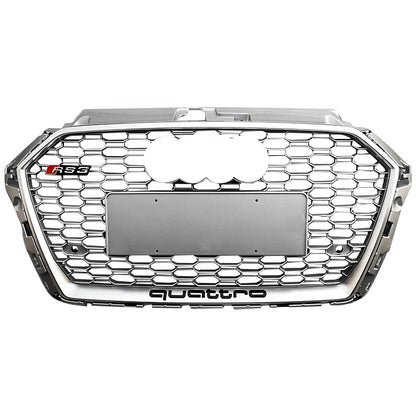2017-2019 Audi RS3 Honeycomb Grille For Audi A3 S3 8V.5