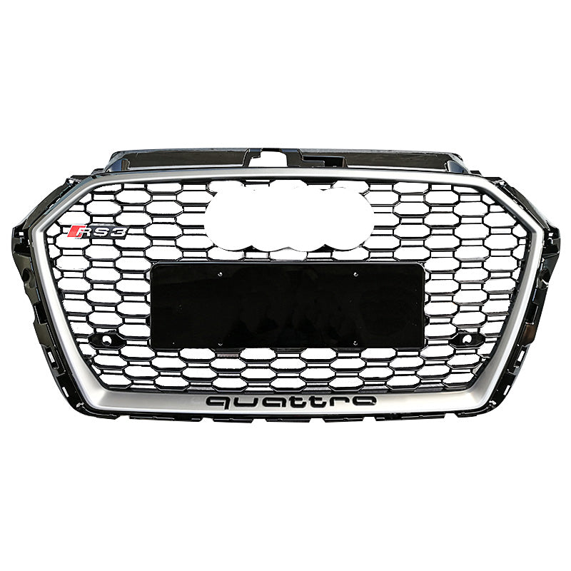 2017-2019 Audi RS3 Honeycomb Grille For Audi A3 S3 8V.5