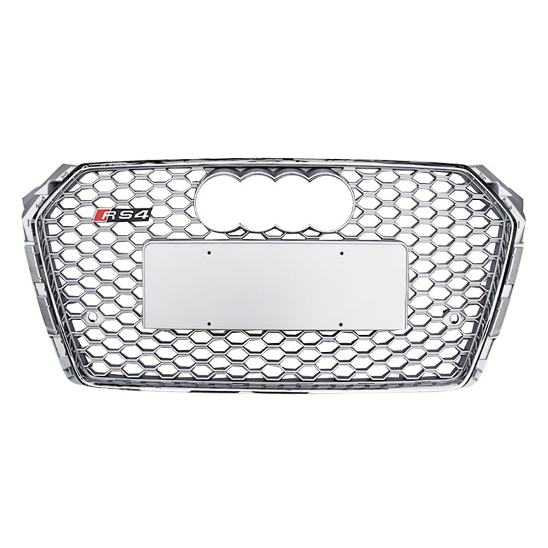 2017-2019 Audi RS4 Honeycomb Front Grille For Audi A4 S4 B9